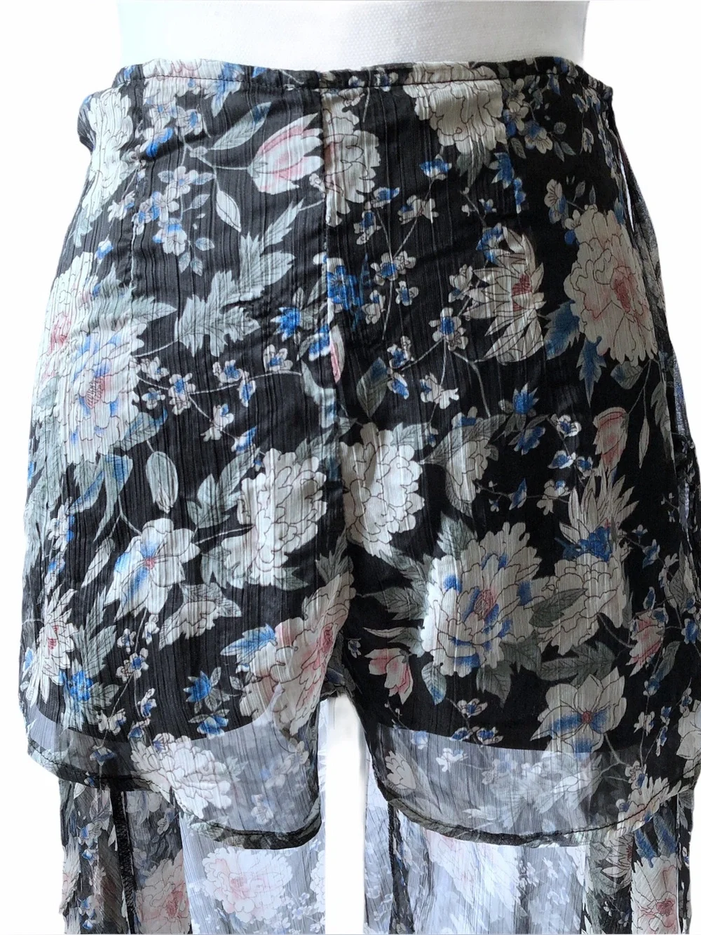 Windsor Sheer Boho Floral Skort Size Small